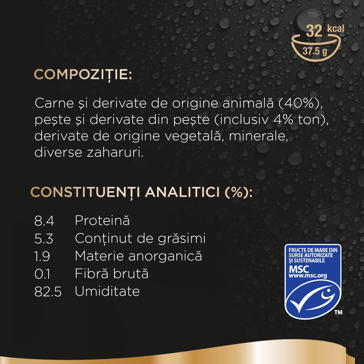 SHEBA Perfect Portions, Ton, tăviță hrană umedă pisici, (în sos), multipack, 37.5g x 6buc - poza 3