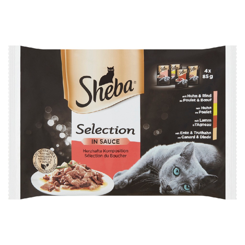 Sheba Plic Multivar 4 X 85 g