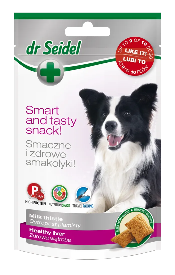 Snack pentru caini Dr Seidel Sanatatea Ficatului 90 gr