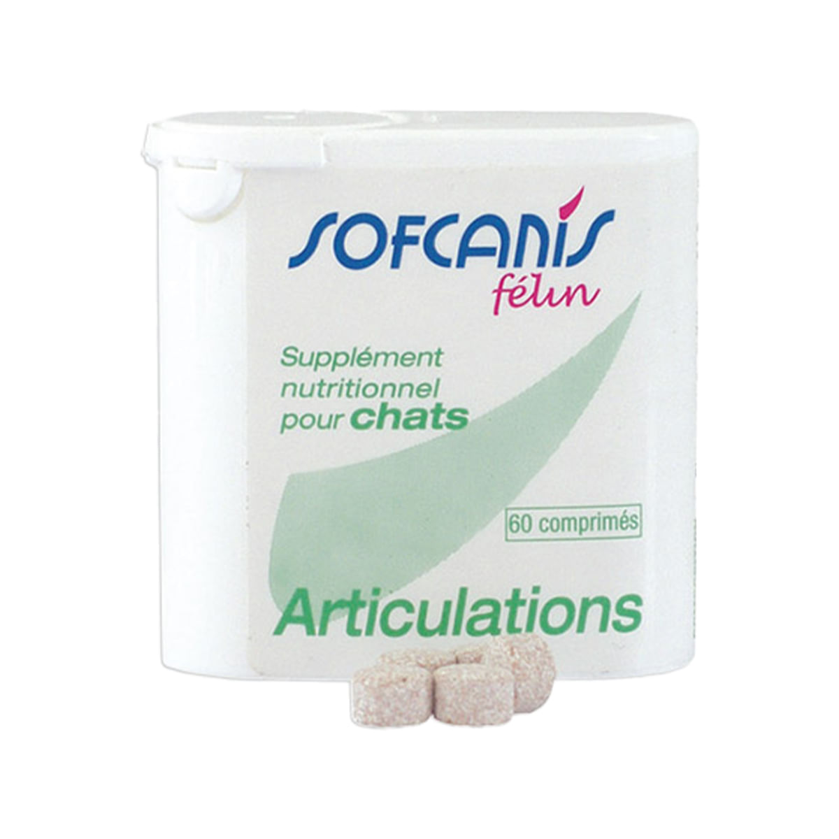 SOFCANIS Articulations, supliment sistem articular pisici, comprimate SOFCANIS Articulations, supliment sistem articular pisici, flacon, 60 comprimate - poza 2