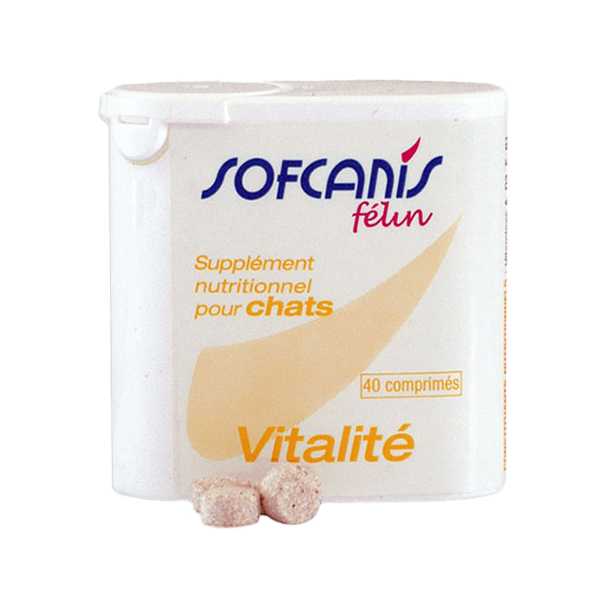 SOFCANIS Vitalite, supliment multivitamine pisici junior & adult, comprimate SOFCANIS Vitalite, supliment multivitamine pisici junior & adult, flacon, 40 comprimate - poza 1