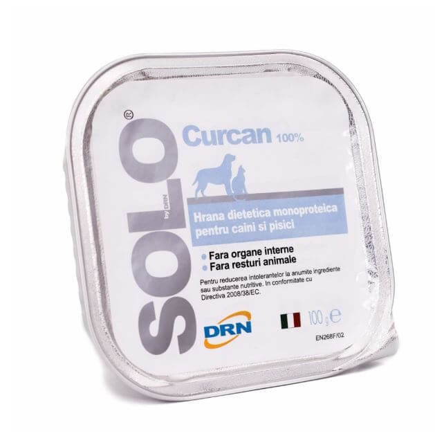 Solo DRN Dog Cat Curcan, 100 g - poza 1