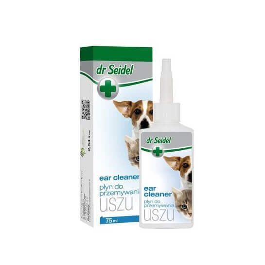 Solutie Otica Pentru Caini Si Pisici Dr. Seidel Uszu, 75 ml - poza 2