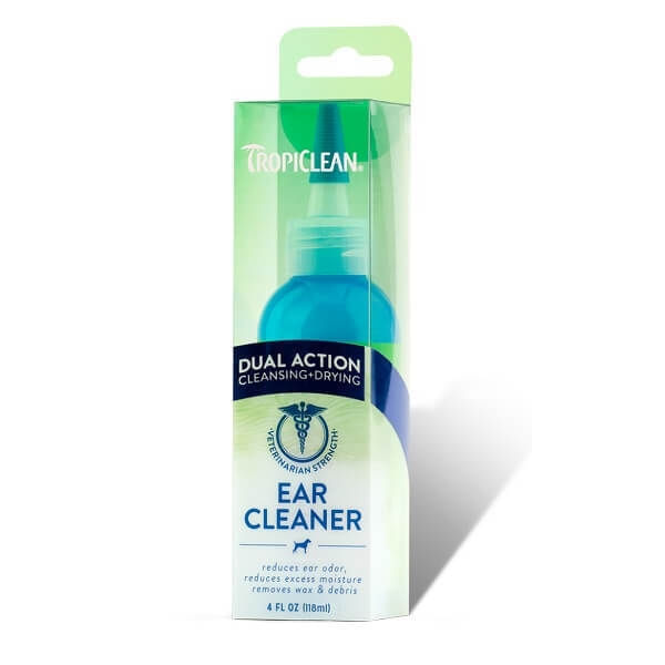 Solutie TropiClean Curatare Urechi Dual Action - poza 1