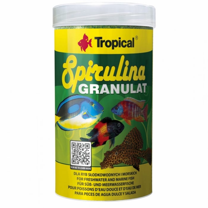 SPIRULINA GRANULAT Tropical Fish, 250ml 110g