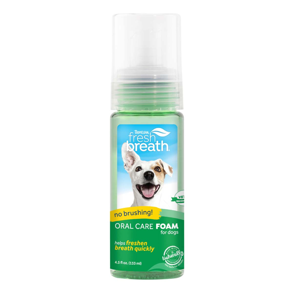Spuma Improspatare Respiratie TropiClean Oral Care Dogs, 133 ml - poza 2