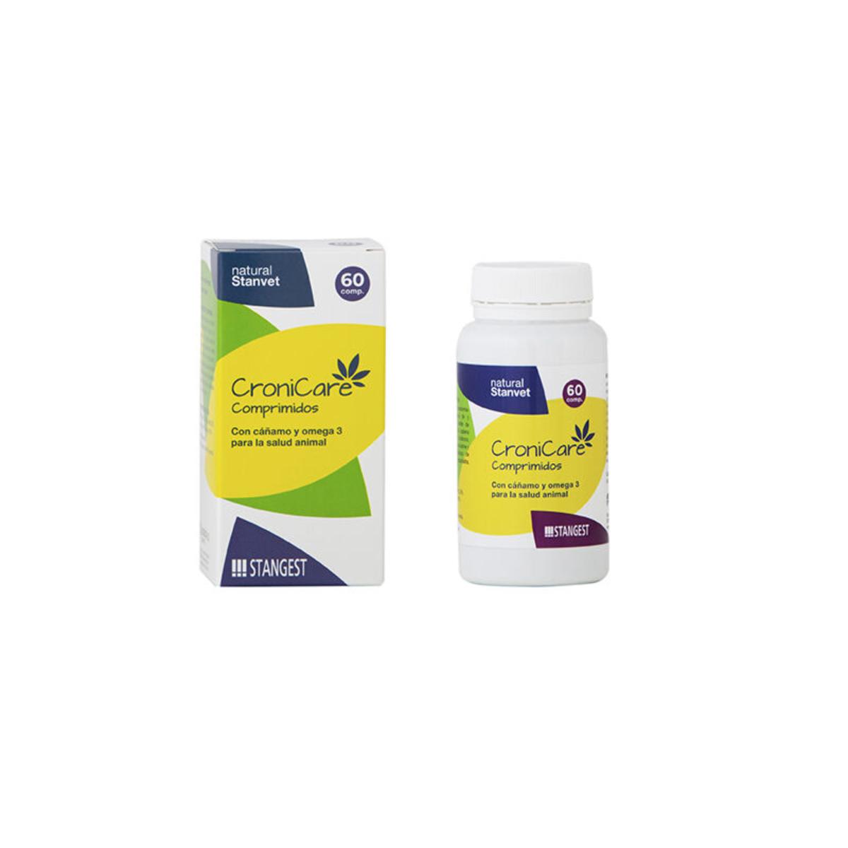STANGEST CroniCare, supliment sistem nervos & calmante, afecțiuni oncologice câini, comprimate STANGEST CroniCare, XS-XL, supliment sistem nervos & calmante, afecțiuni oncologice câini și pisici, flacon, 60 comprimate - poza 3