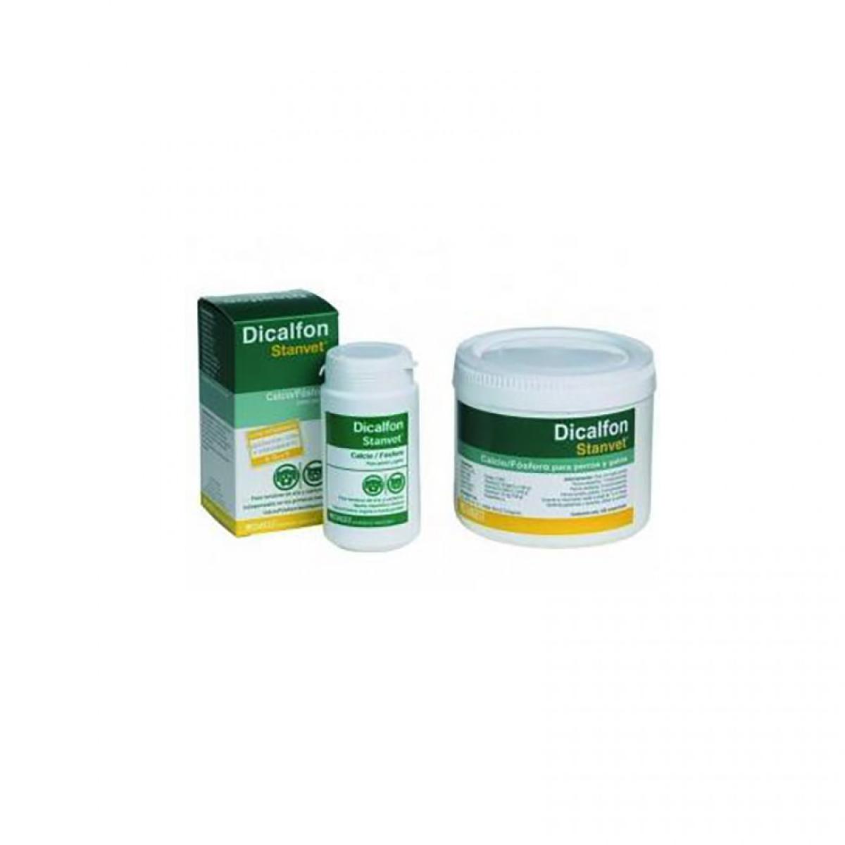 STANGEST Dicalfon, supliment sistem osos câini junior, comprimate STANGEST Dicalfon, XS-XL, supliment sistem osos câini și pisici junior, flacon, 100 comprimate - poza 2