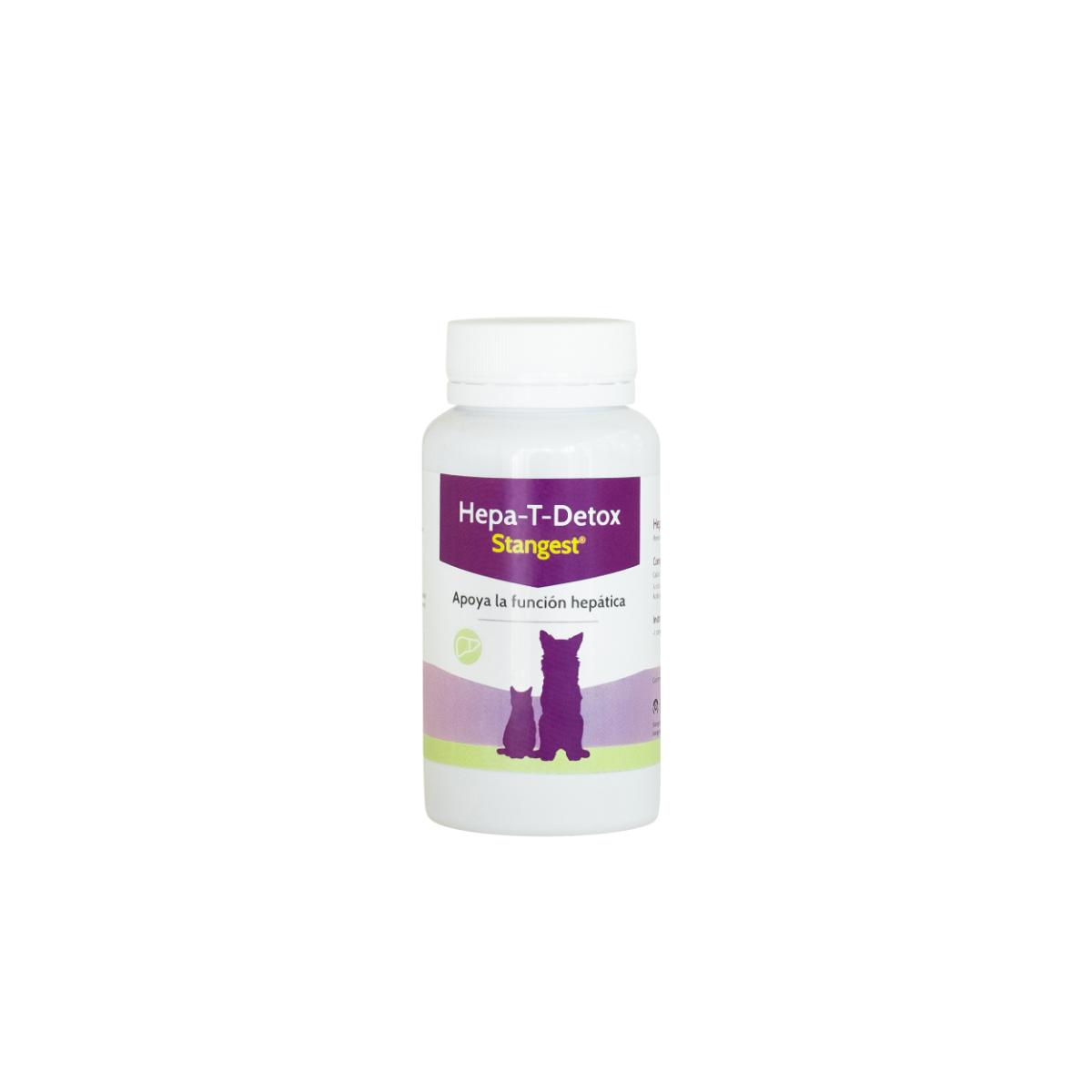 STANGEST Hepa-T-Detox, XS-XL, supliment sistem hepatic câini și pisici, flacon, 60 comprimate - poza 3