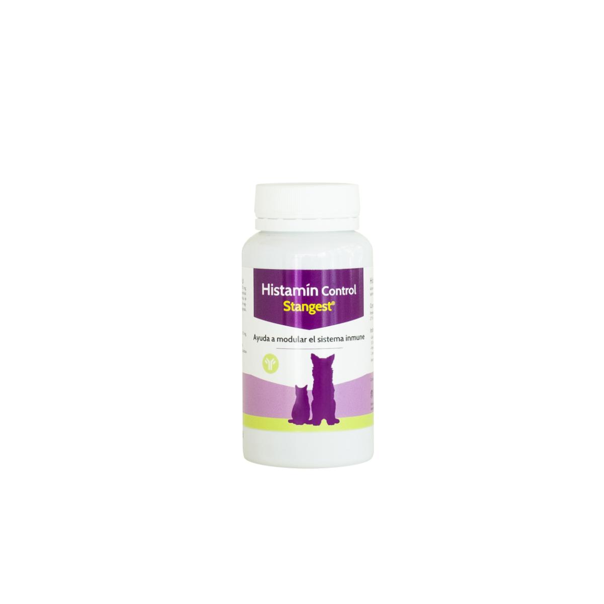 STANGEST Histamin Control, supliment sistem imunitar & alergii câini, comprimate STANGEST Histamin Control, XS-XL, supliment sistem imunitar & alergii câini și pisici, flacon, 60 comprimate - poza 2