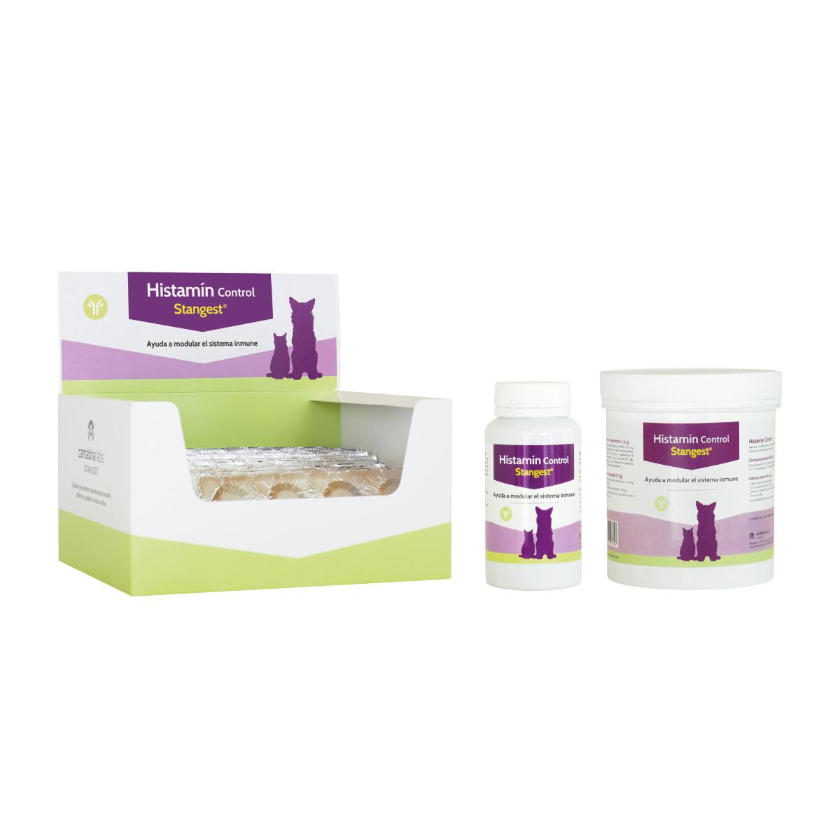 STANGEST Histamin Control, supliment sistem imunitar & alergii câini, comprimate STANGEST Histamin Control, XS-XL, supliment sistem imunitar & alergii câini și pisici, flacon, 60 comprimate - poza 3