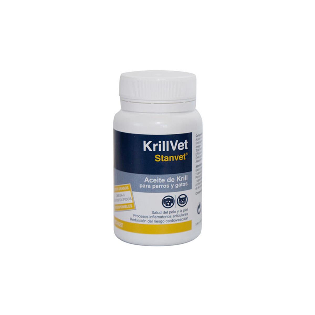 STANGEST Krill Vet, supliment piele & blană câini, capsule STANGEST Krill Vet, XS-XL, supliment piele & blană câini și pisici, flacon, 60 capsule - poza 2