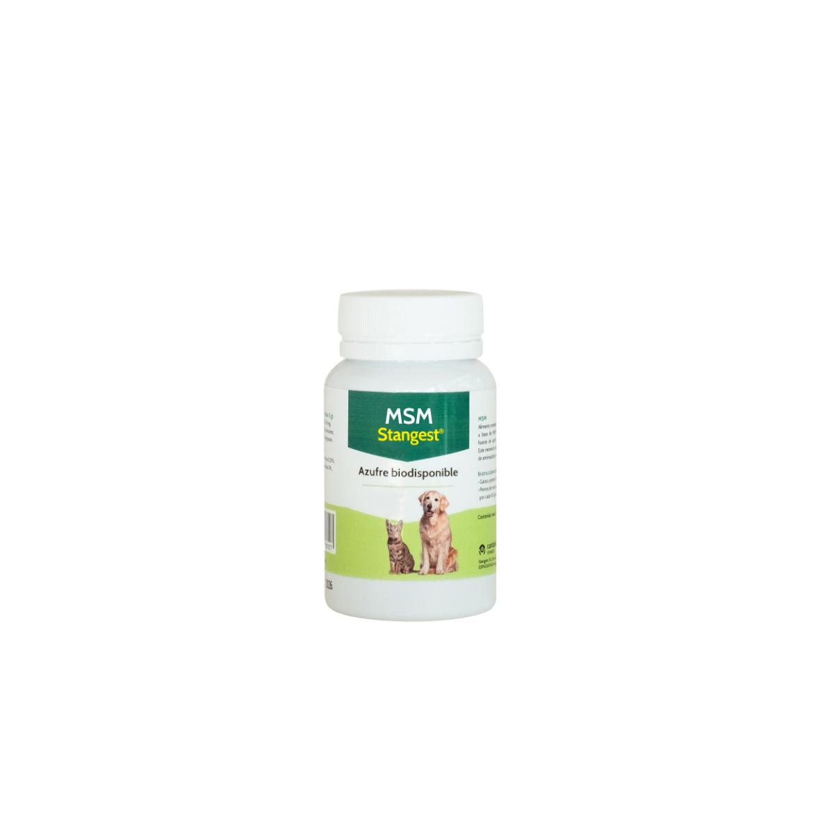 STANGEST MSM, XS-XL, supliment sistem imunitar & alergii câini și pisici, flacon, 60 comprimate - poza 1