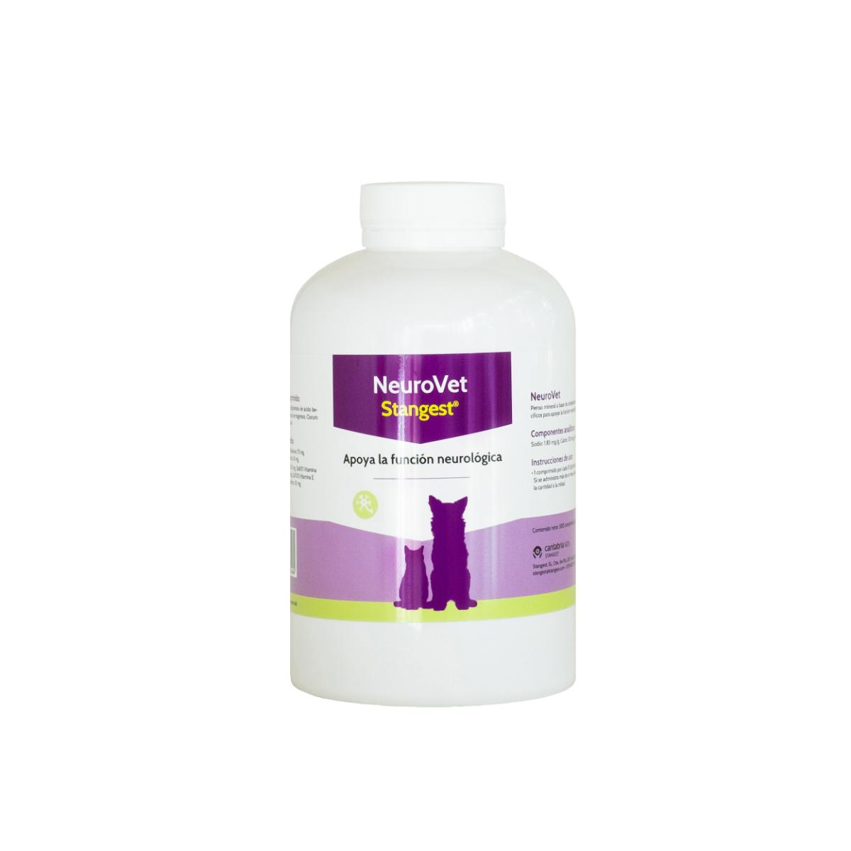 STANGEST Neurovet, supliment sistem nervos & calmante câini, comprimate STANGEST Neurovet, XS-XL, supliment sistem nervos & calmante câini și pisici, flacon, 300 comprimate - poza 2
