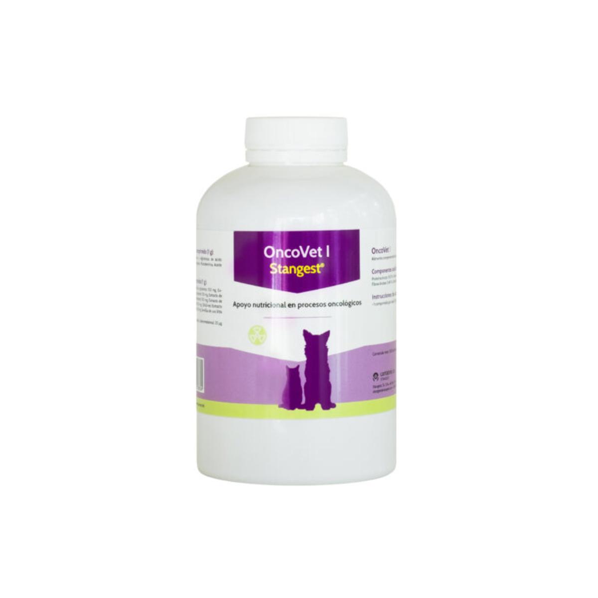 STANGEST Oncovet I, supliment afecțiuni oncologice câini, comprimate STANGEST Oncovet I, XS-XL, supliment afecțiuni oncologice câini și pisici, cutie, 300 comprimate - poza 1