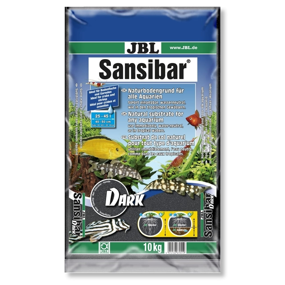 Substrat negru JBL Sansibar, 10 kg - poza 1