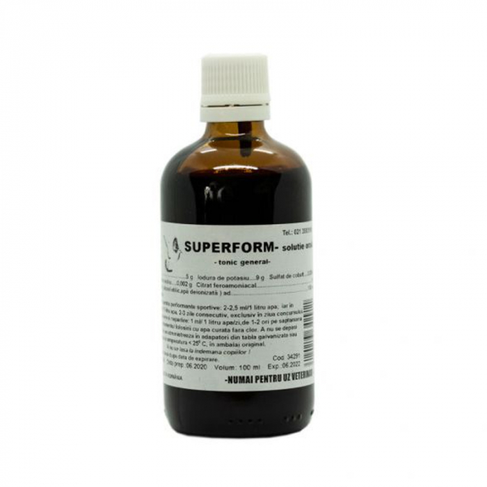Superform solutie orala pentru porumbei 100 ml
