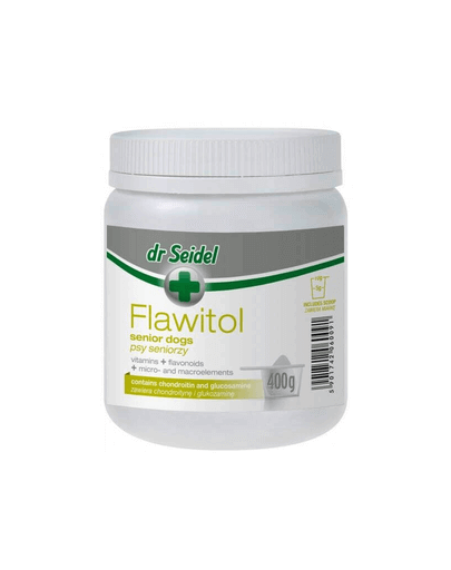 Supliment articulații câini seniori glucozamină DR SEIDEL Flawitol 400 g
