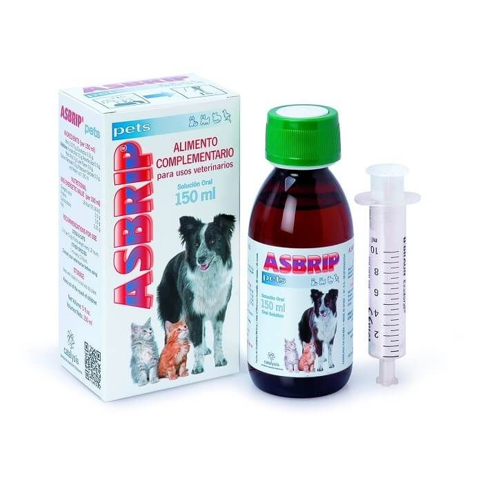 Supliment Expectorant Pentru Caini Si Pisici Asbrip Pets, 150 ml - poza 2