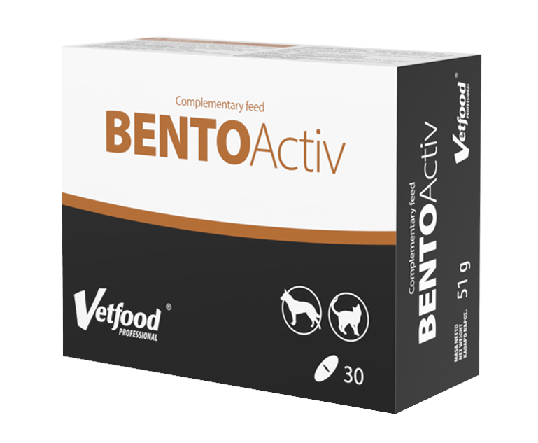 Supliment gastrointestinal, VetFood, BentoActiv, 30 tablete