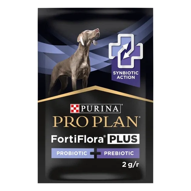 Supliment pentru caini Pro Plan Fortiflora PLUS 1 plic x 1 gr
