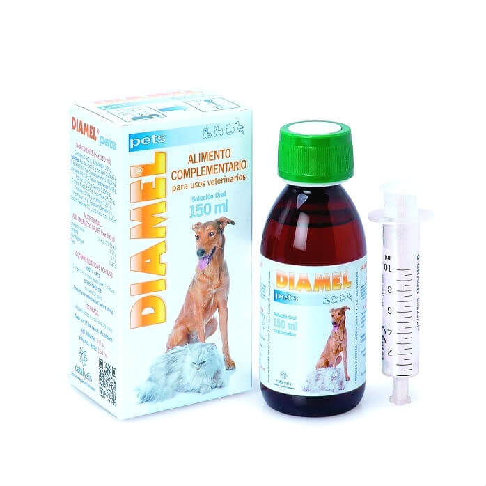 Supliment Pentru Caini Si Pisici Diamel Pets, 150 ml - poza 2