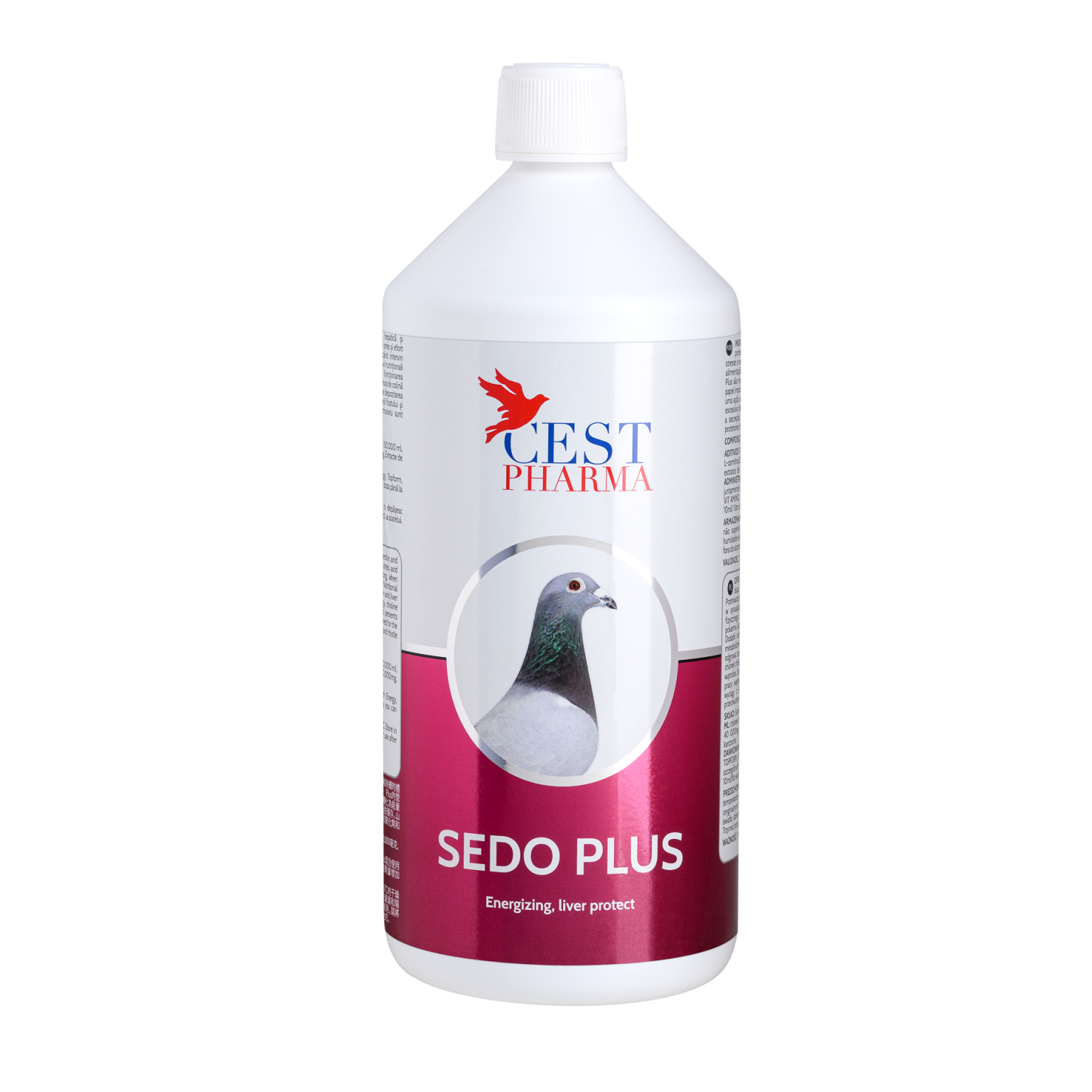 Supliment pentru porumbei, Sedo Plus, Cest Pharma, 1000ml 1000ml