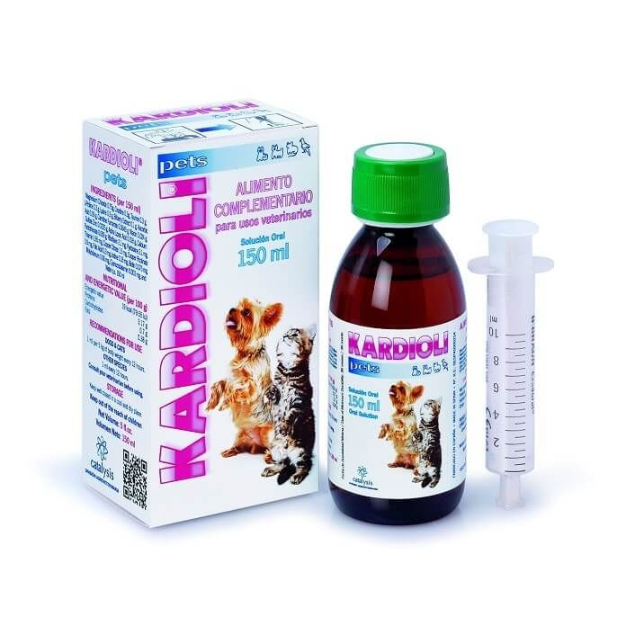 Supliment Pentru Sanatatea Inimii Cainilor Si Pisicilor Kardioli Pets, 150 ml - poza 1