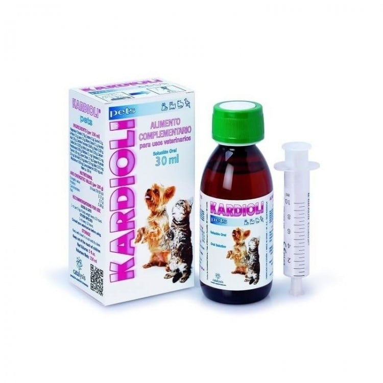 Supliment Pentru Sanatatea Inimii Cainilor Si Pisicilor Kardioli Pets, 30 ml - poza 2