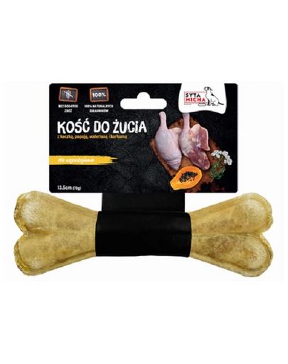 SYTA MICHA Os de ros pentru câini cu efect calmant 13,5 cm