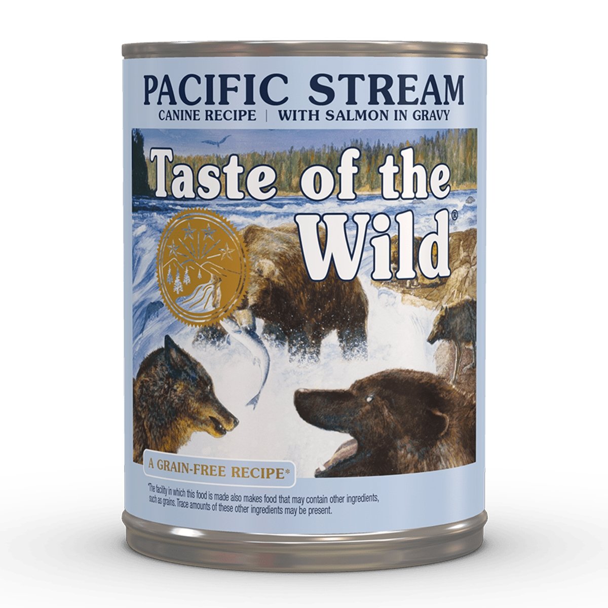 TASTE OF THE WILD Pacific Stream, Somon, conservă hrană umedă fără cereale câini, (în sos), 390g - poza 2