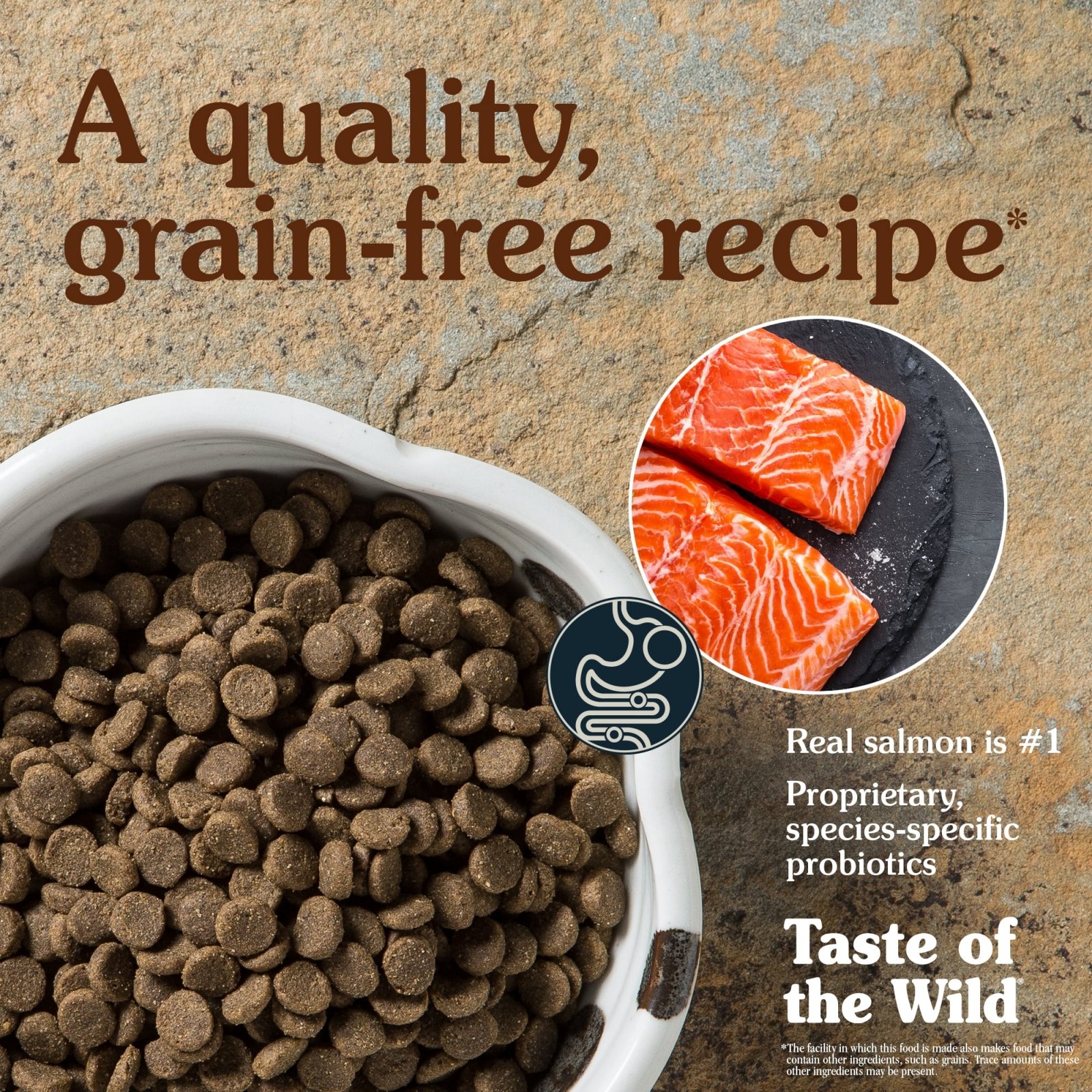 TASTE OF THE WILD Pacific Stream, Somon, hrană uscată fără cereale câini, 12.2kg - poza 3