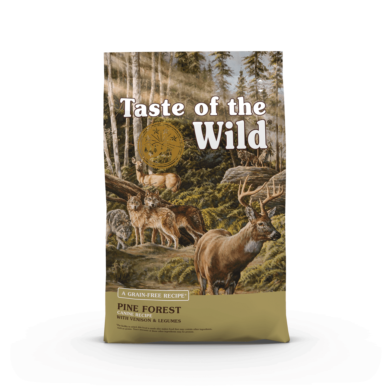 TASTE OF THE WILD Pine Forest, Vânat și Miel, hrană uscată fără cereale câini, 12.2kg - poza 1