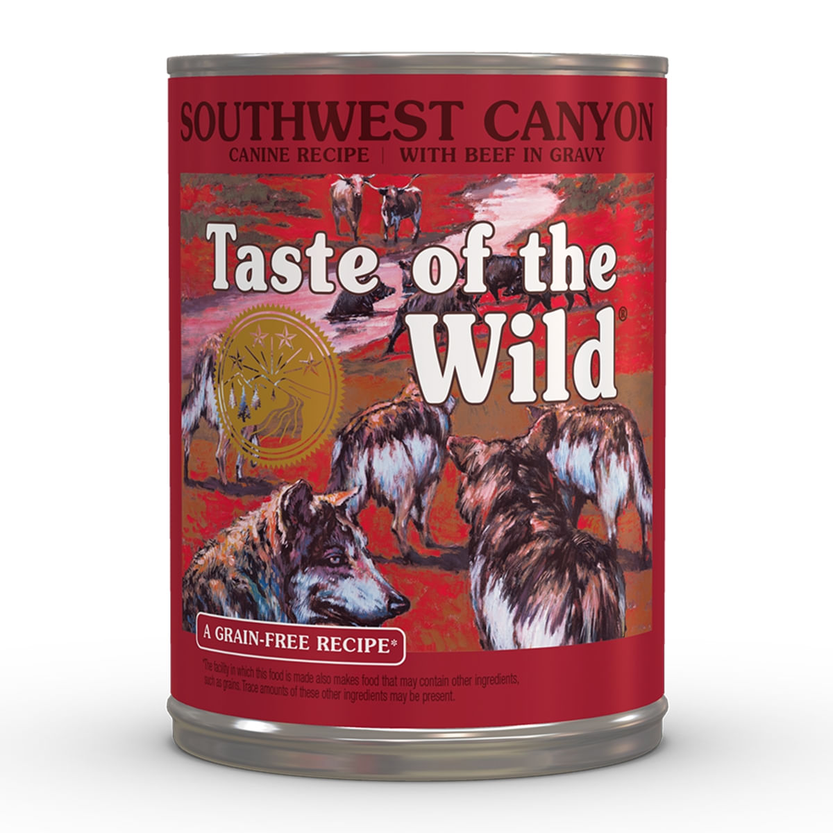TASTE OF THE WILD Southwest Canyon, Vită, conservă hrană umedă fără cereale câini, (în sos), 390g - poza 2