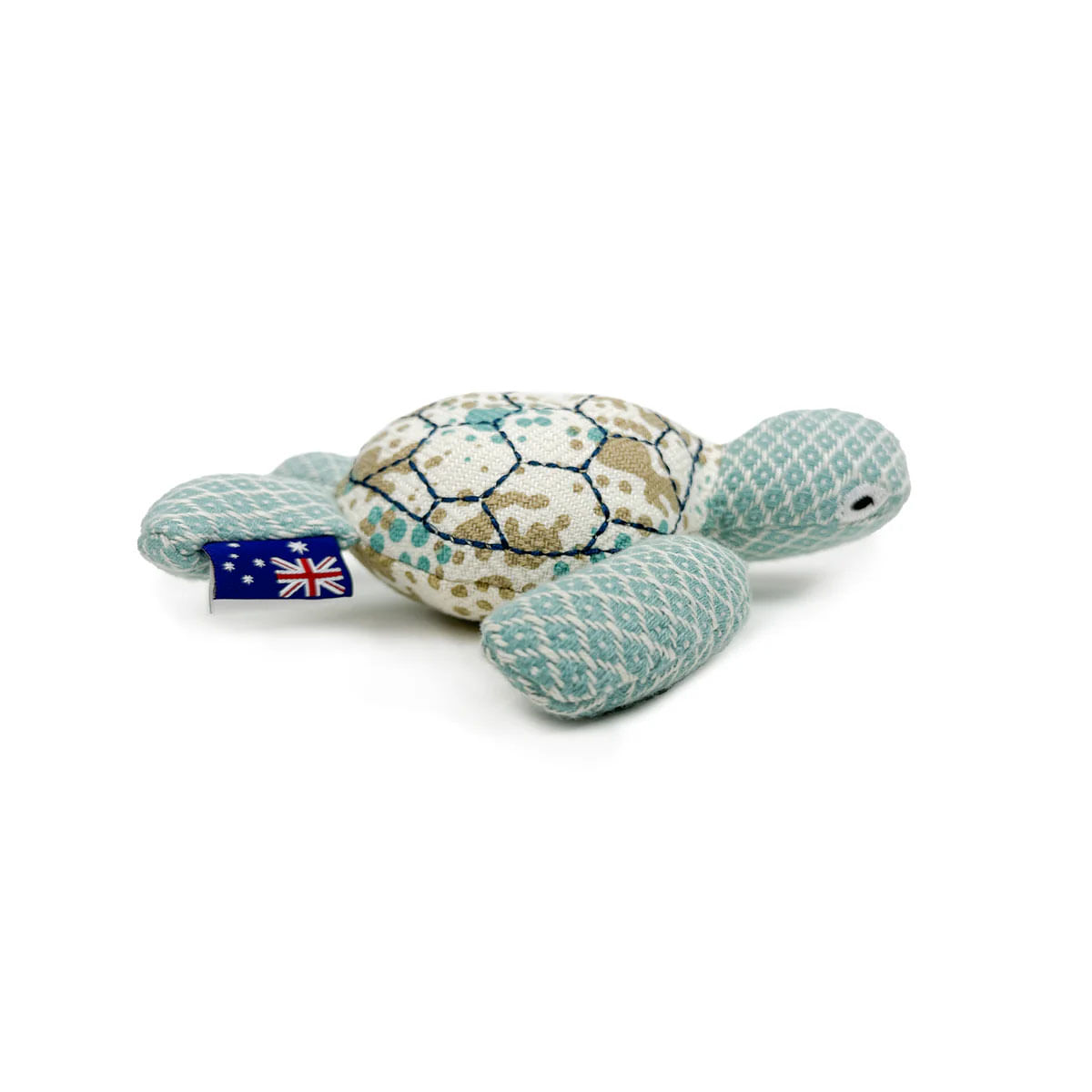 Țestoasă Hawksbill WWF, Jucărie pentru caini, din materiale reciclate, 22 x 6 x 24 cm - poza 3