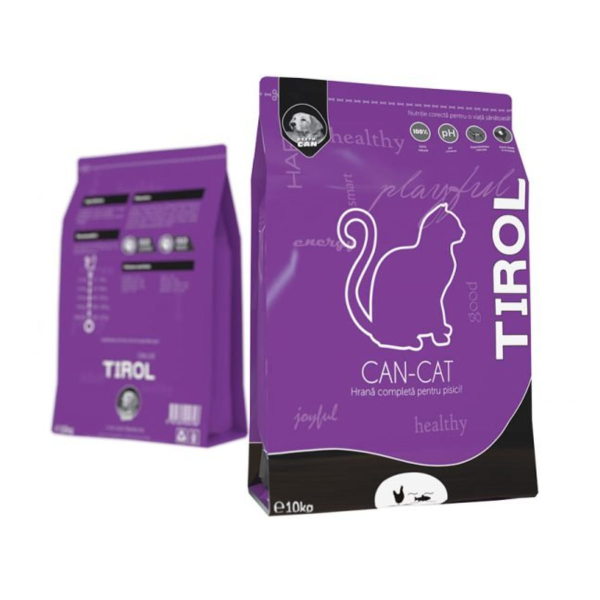 TIROL Can-Cat, Ficat, hrană uscată pisici, 10kg - poza 3
