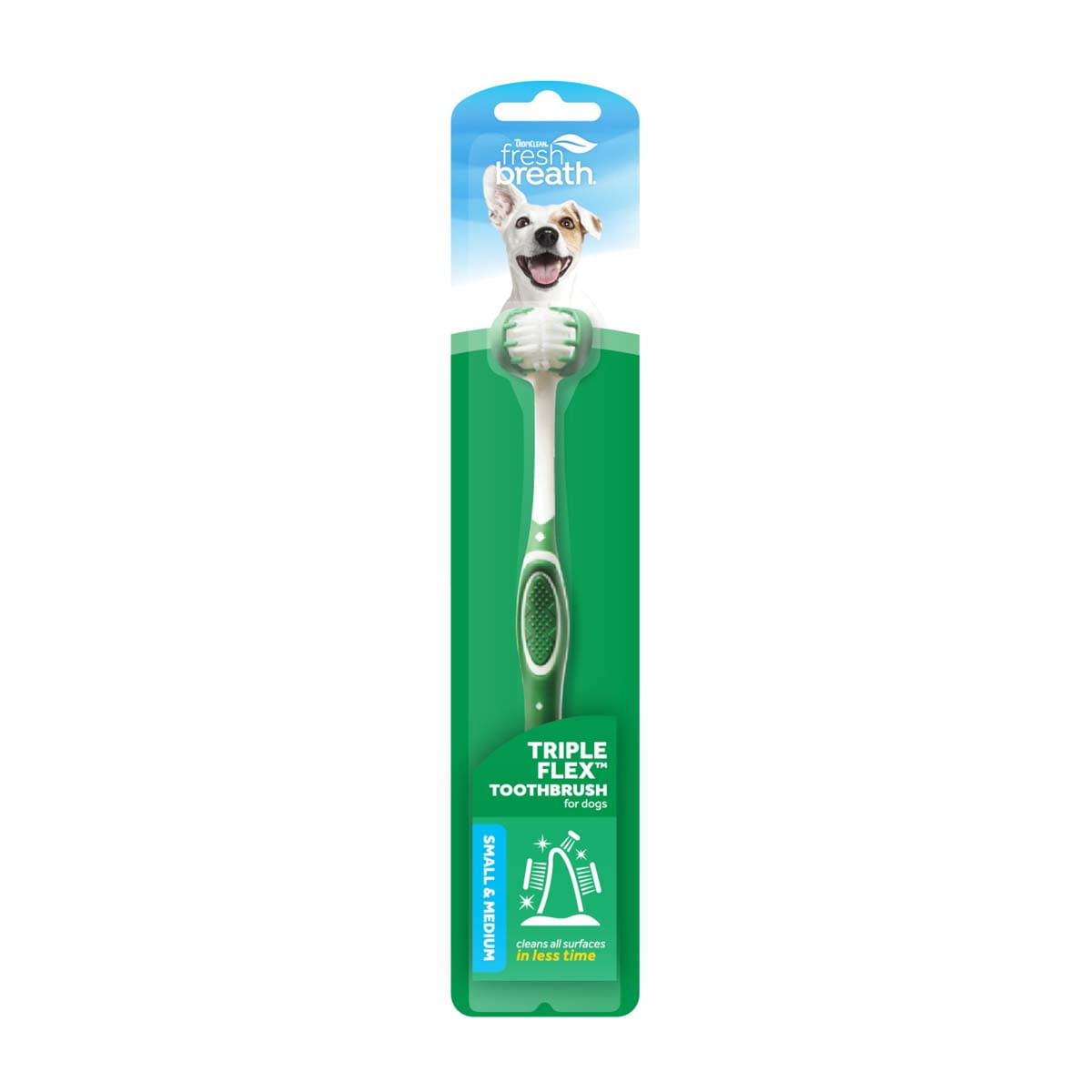 Triple Flex Toothbrush TropiClean For Small Dogs S - poza 1