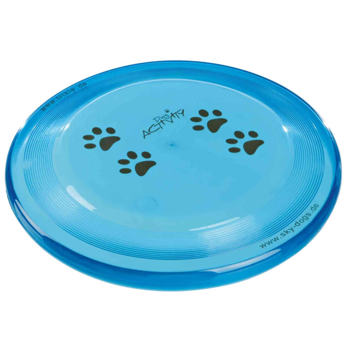 TRIXIE Activity, jucărie disc frisbee câini, plastic, 19cm, multicolor - poza 1