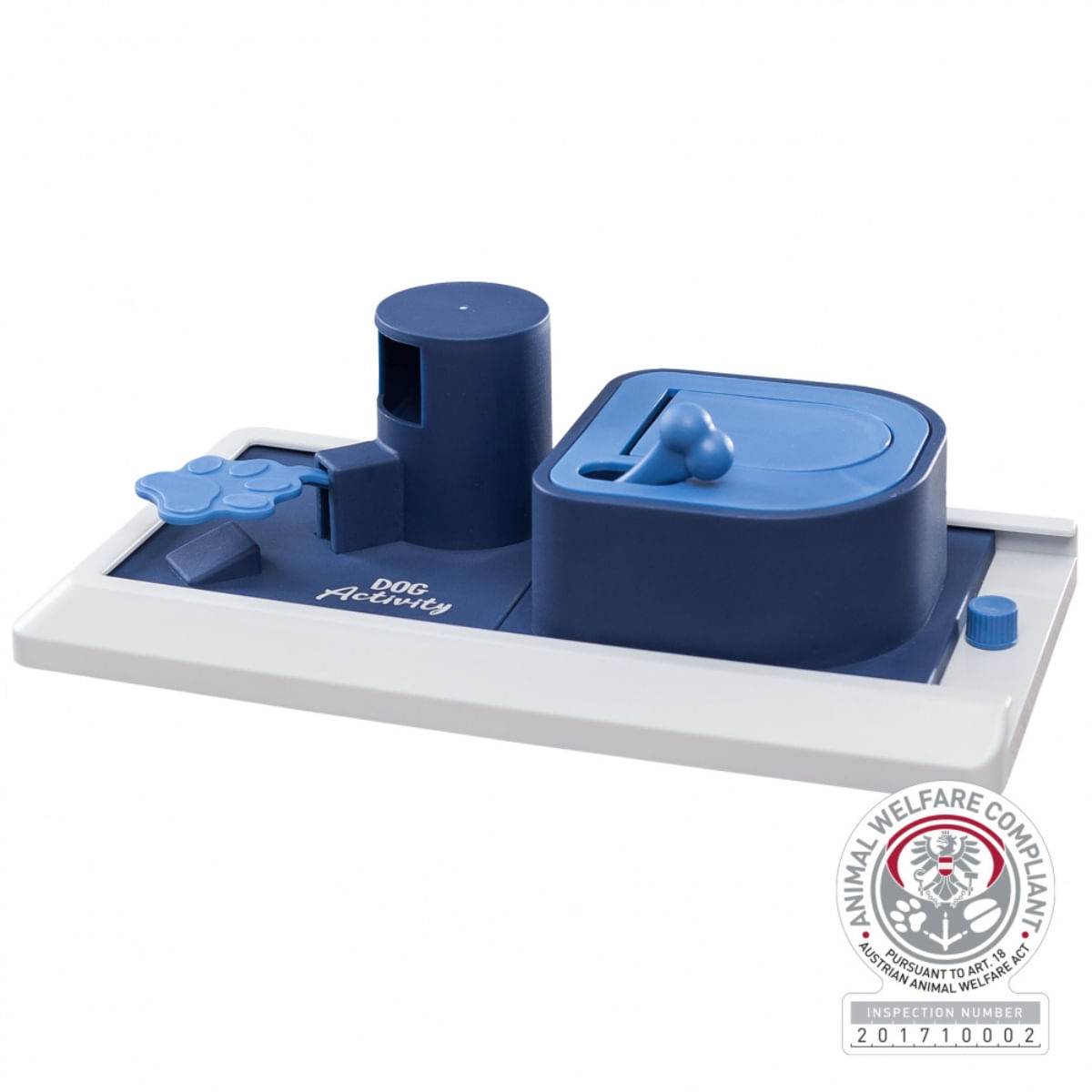 TRIXIE Activity Poker Box Vario 2, jucărie interactivă câini, plastic, 32cm x 17cm, multicolor - poza 1