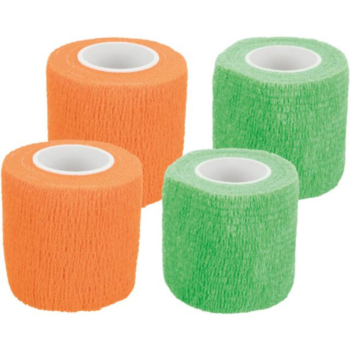 TRIXIE Bandaj flexibil si autoadeziv cu gust amar pentru ingrijirea plagilor, bandaj câini și pisici, 4500x5cm, 4buc - poza 1