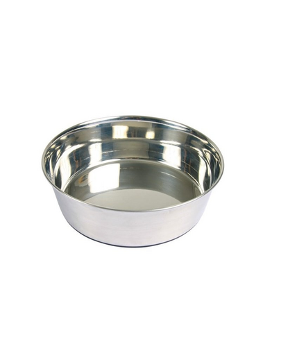 TRIXIE Bol metal cu baza din cauciuc 1 l/17cm