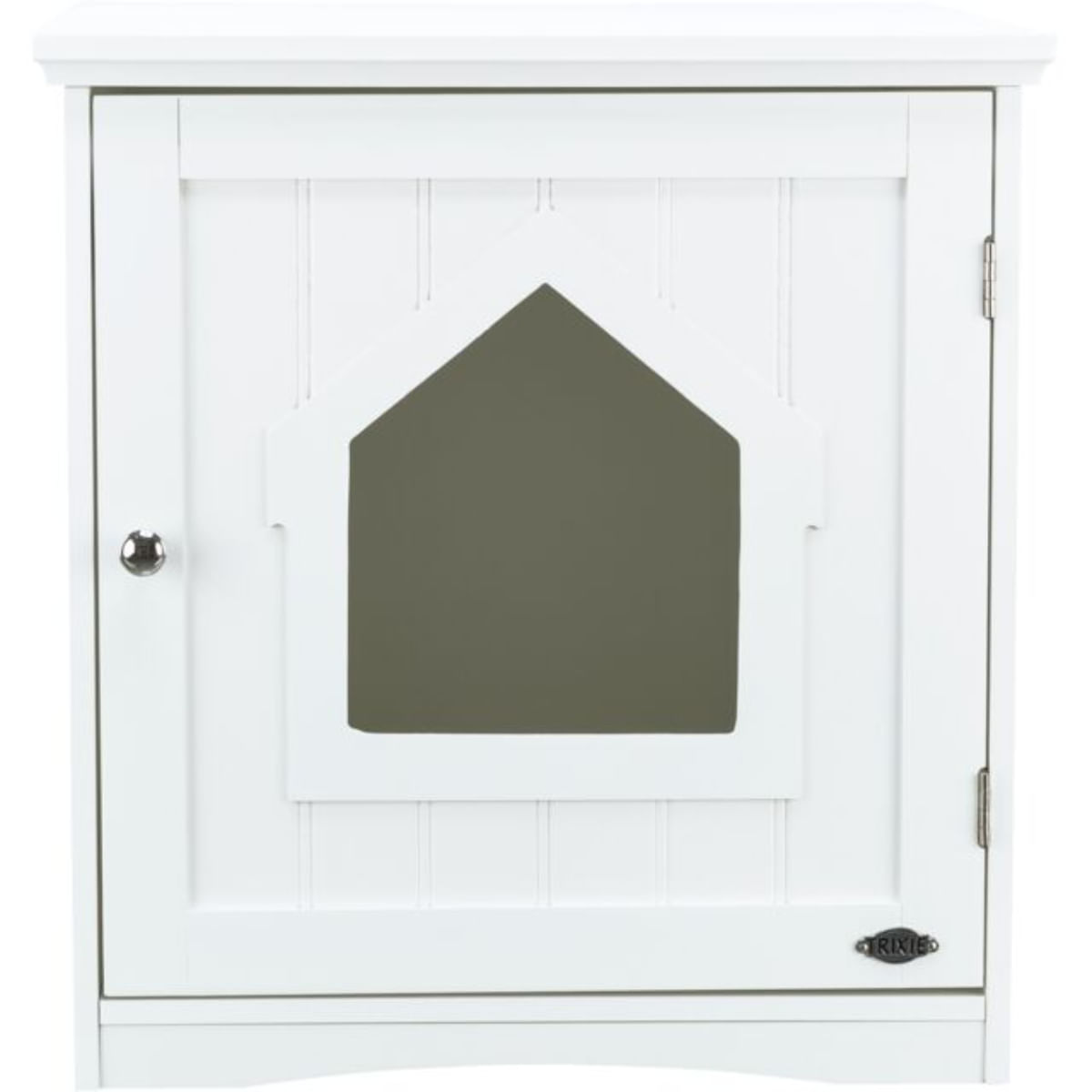 TRIXIE Cat House, mobilier mască pisici, alb, 49x51x51 cm - poza 3