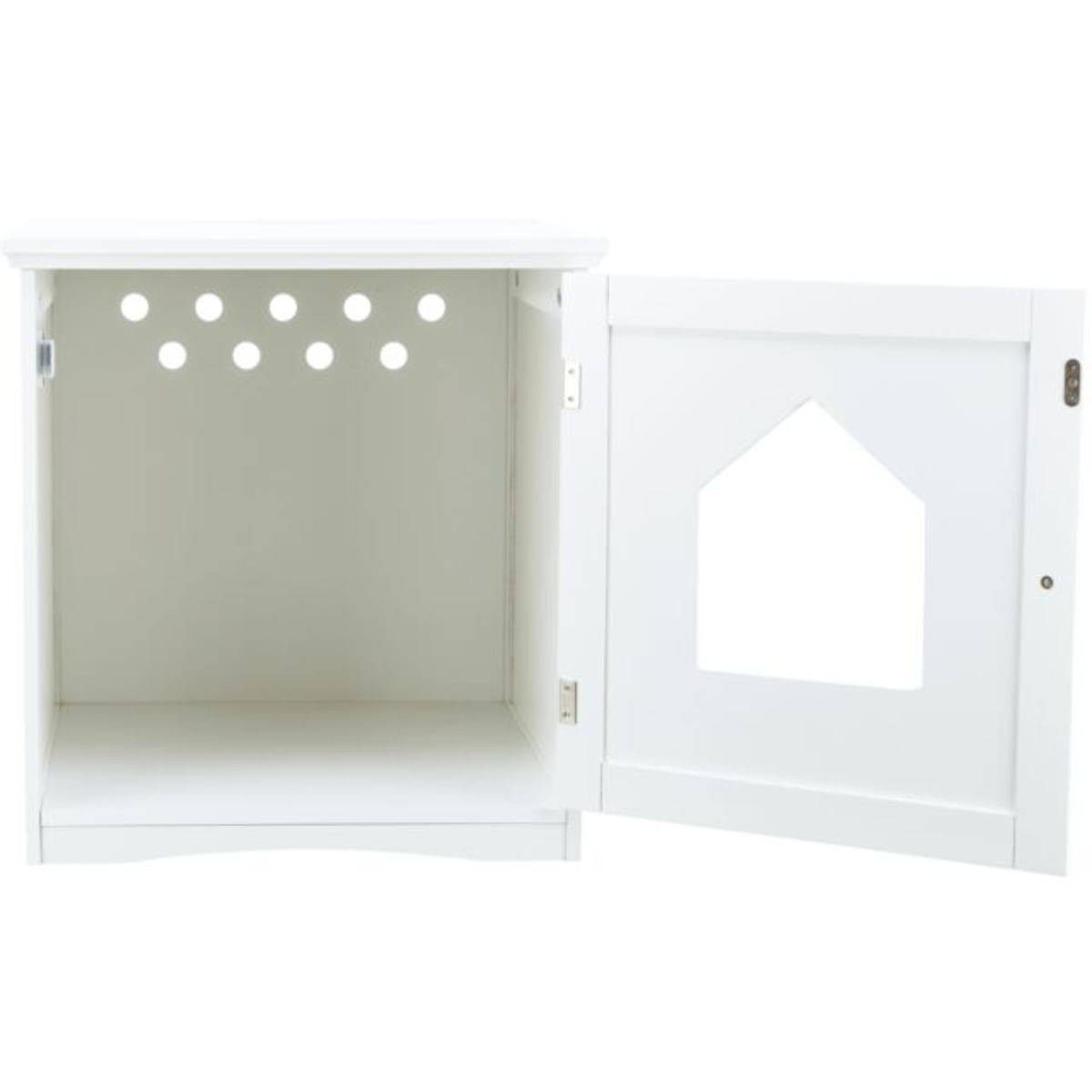 TRIXIE Cat House, mobilier mască pisici, alb, 49x51x51 cm - poza 4