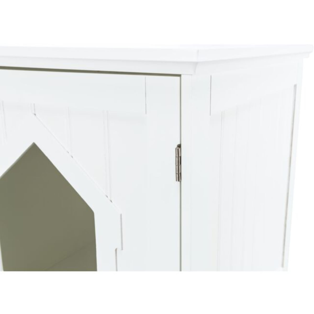 TRIXIE Cat House, mobilier mască pisici, alb, 49x51x51 cm - poza 5