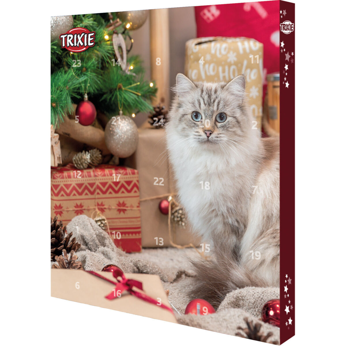 TRIXIE Christmas Advent Calendar, cutie recompense pisici, 390g - poza 2