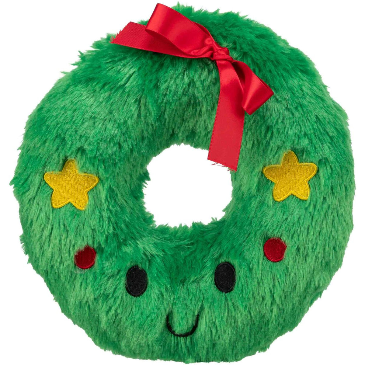 TRIXIE Christmas Coronita de Craciun, jucărie de pluș câini, cu sunet, pluș TRIXIE Christmas Coronita de Craciun, jucărie de pluș câini XS-XL, cu sunet, pluș, verde, 22cm - poza 2