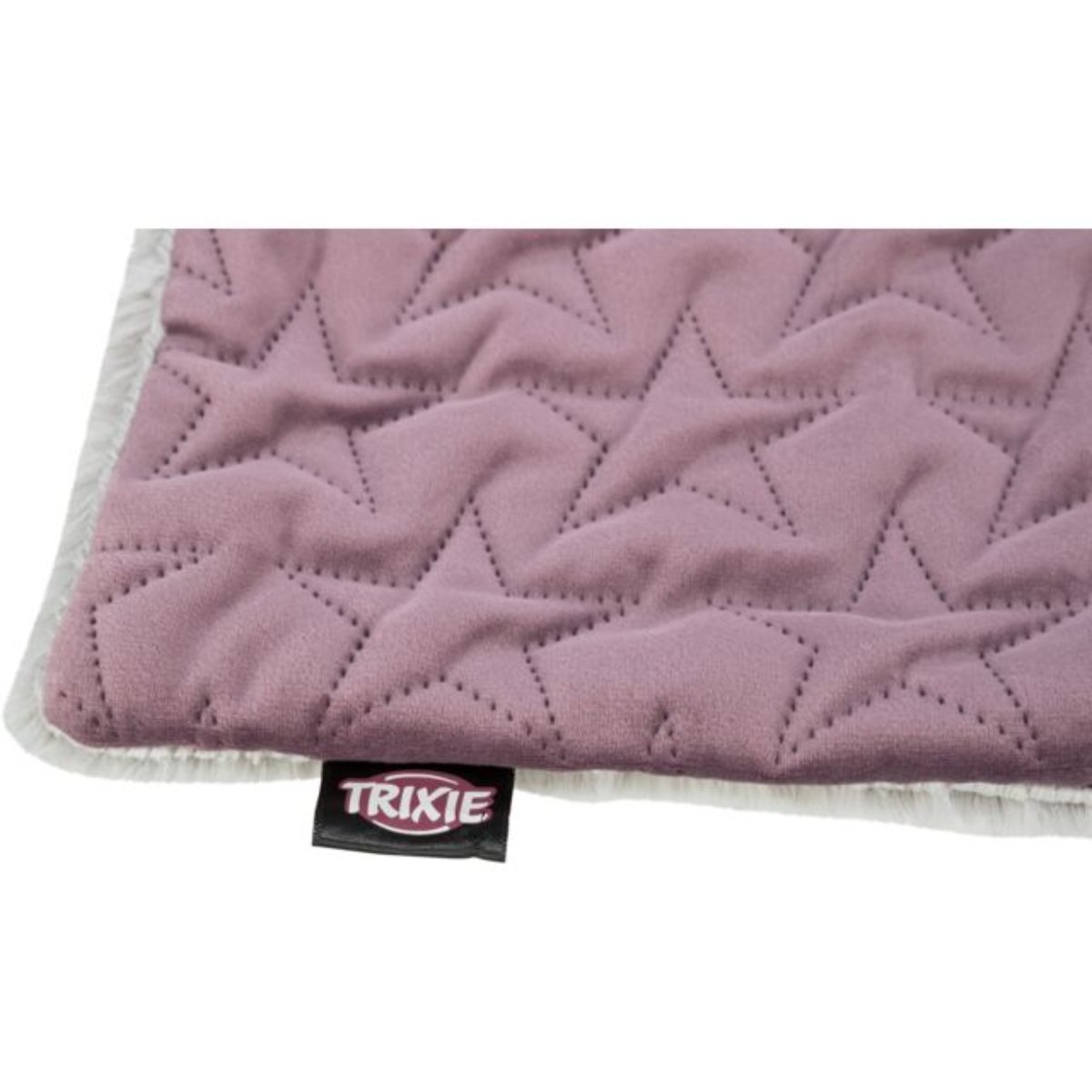 TRIXIE Christmas Estelle, pătură dreptunghiulară câini, S-XL, poliester, mov și gri - poza 5