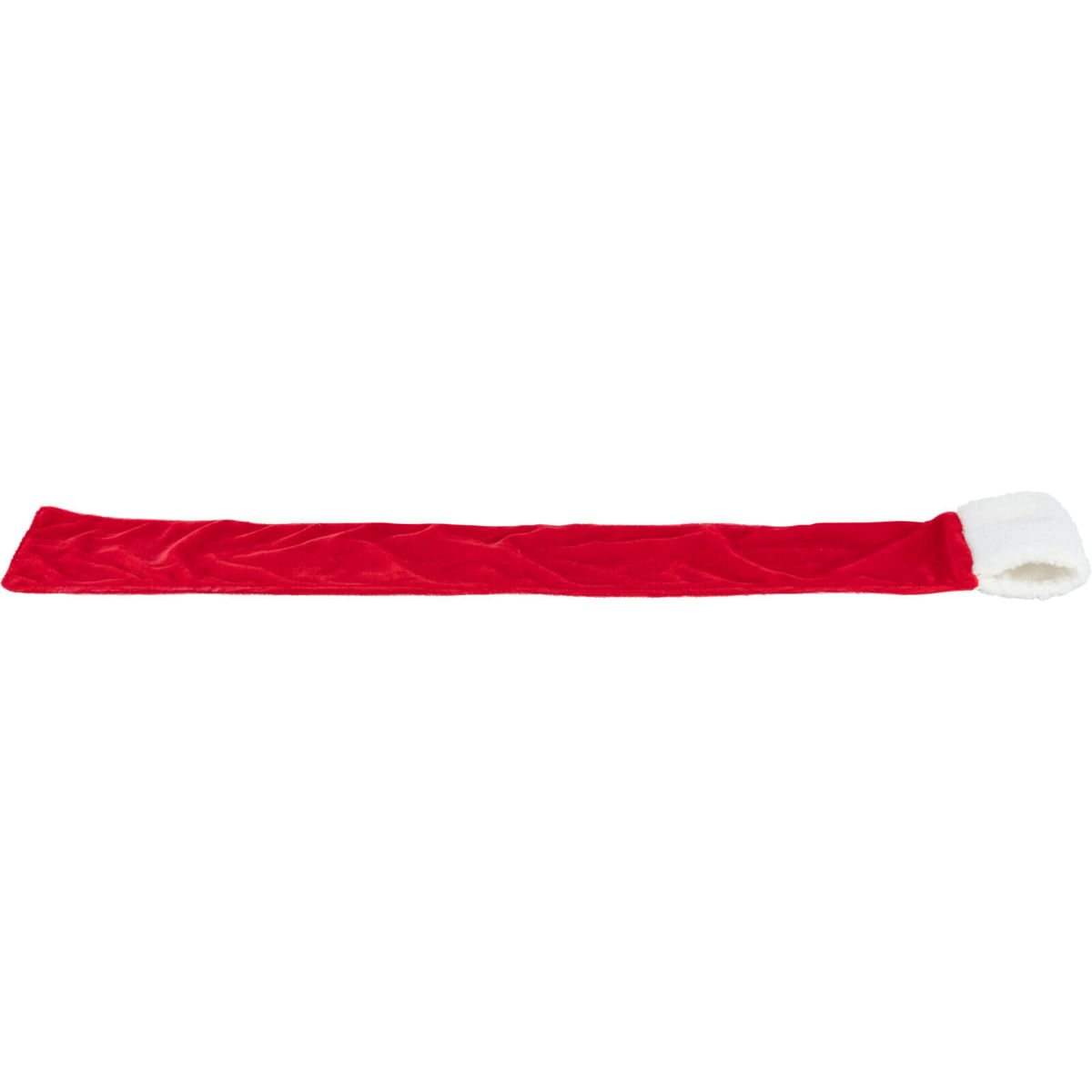 TRIXIE Christmas fular câini, pluș, alb și roșu, 70cm - poza 3