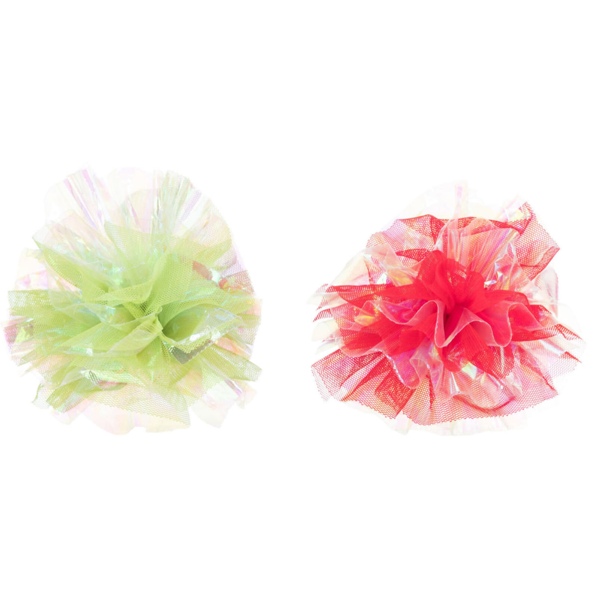 TRIXIE Christmas, jucărie minge pisici, activități fizice, poliester, diverse culori, 10cm - poza 2
