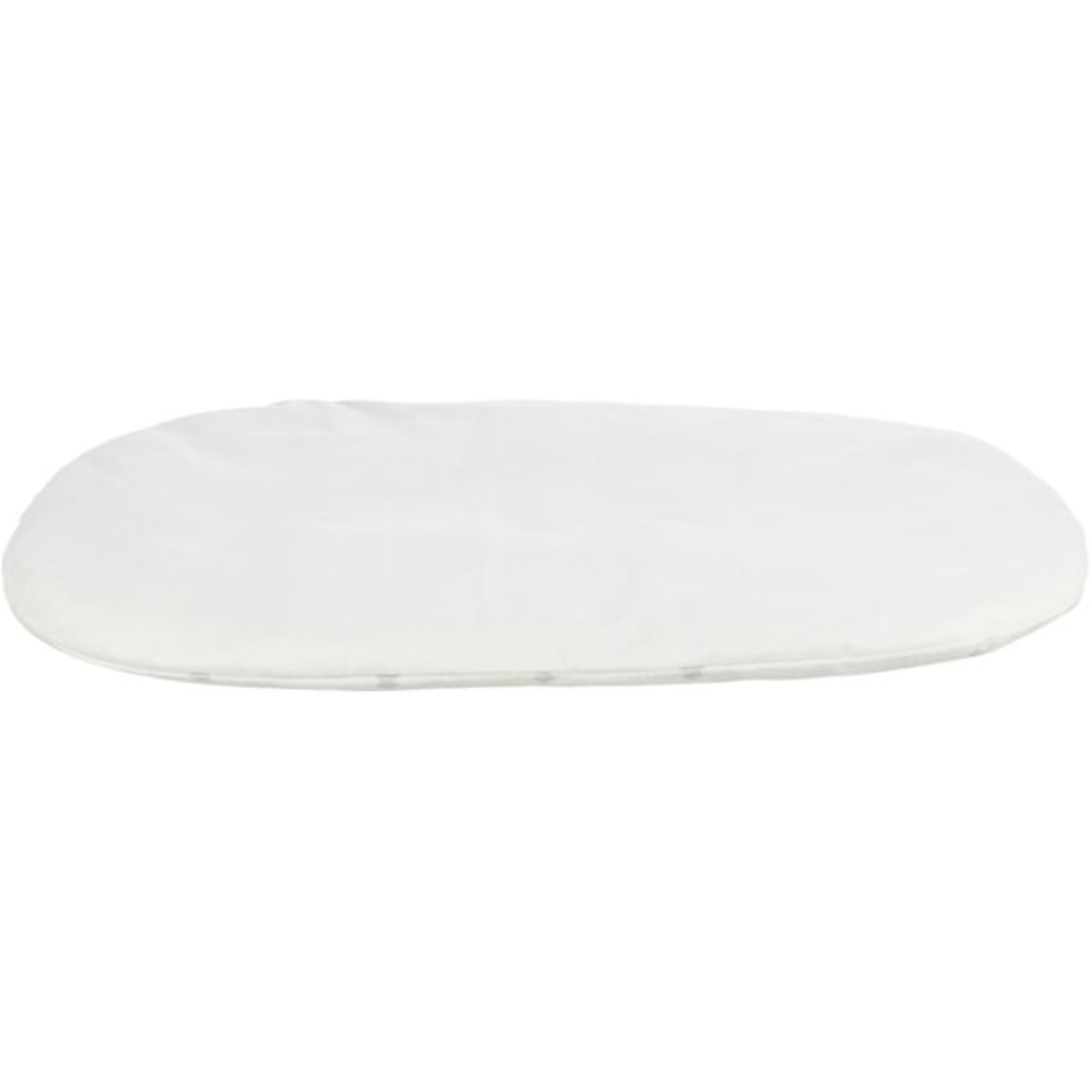 TRIXIE Christmas Nivia, pernă oval câini, XS-M, poliester, antiderapant, alb, 70 x 47 cm - poza 3